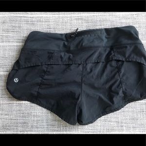 Lululemon Black Running Shorts